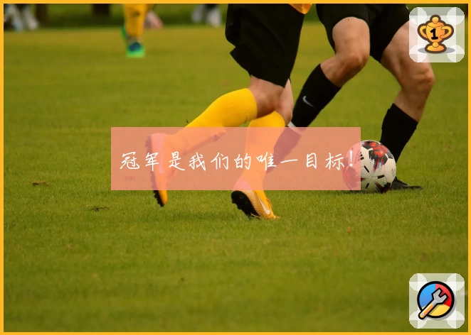 冠军是我们的唯一目标！