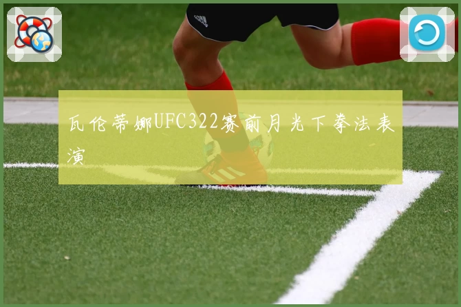 瓦伦蒂娜UFC322赛前月光下拳法表演